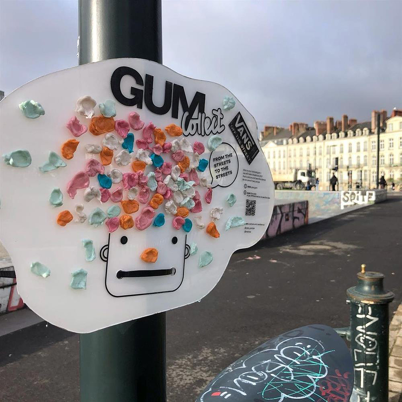 Chewing gum，Skateboard wheel，tyre，sustainable，