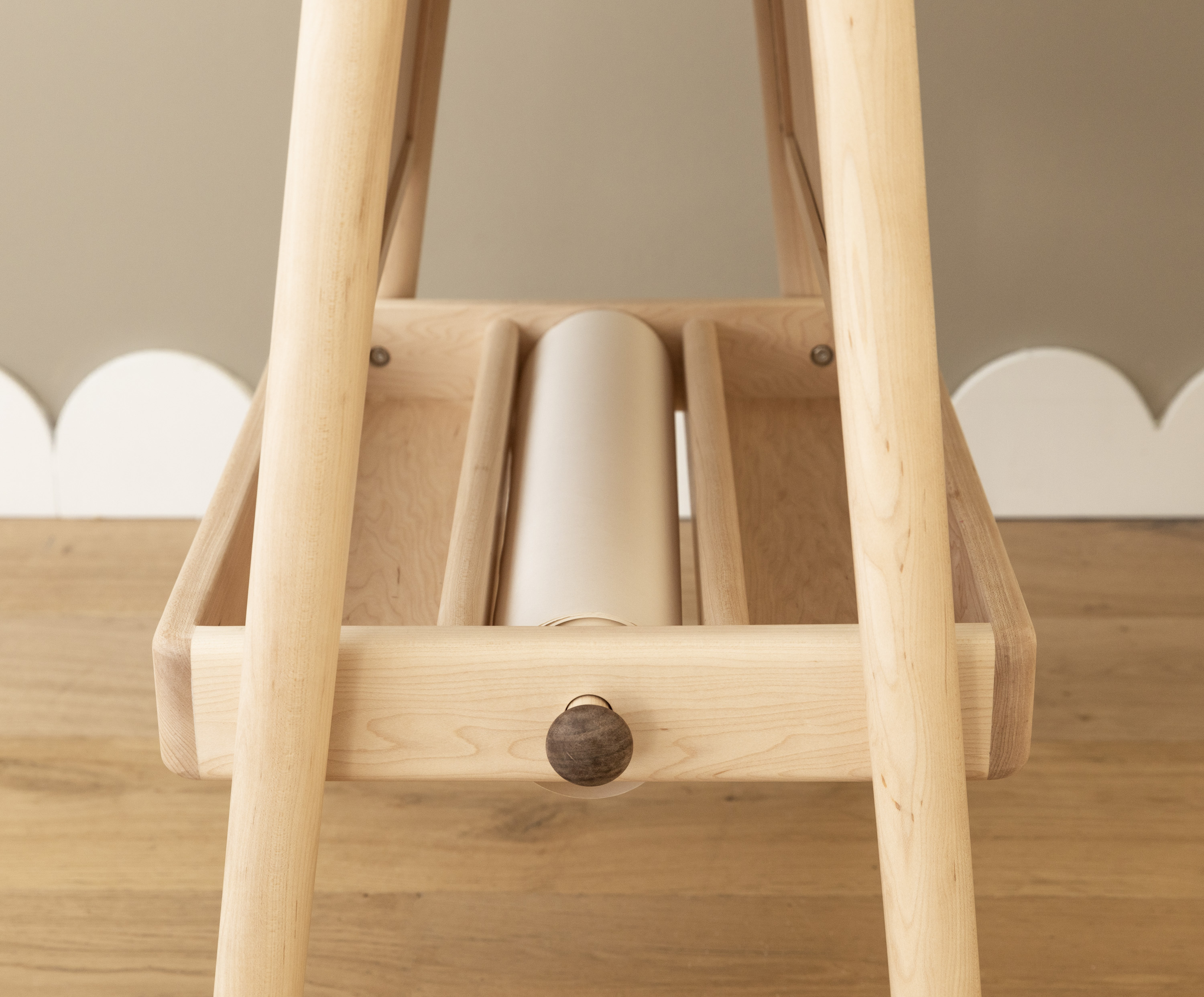 Children's furniture，Easel，Drawing board，Solid wood furniture，painting，Graffiti board，