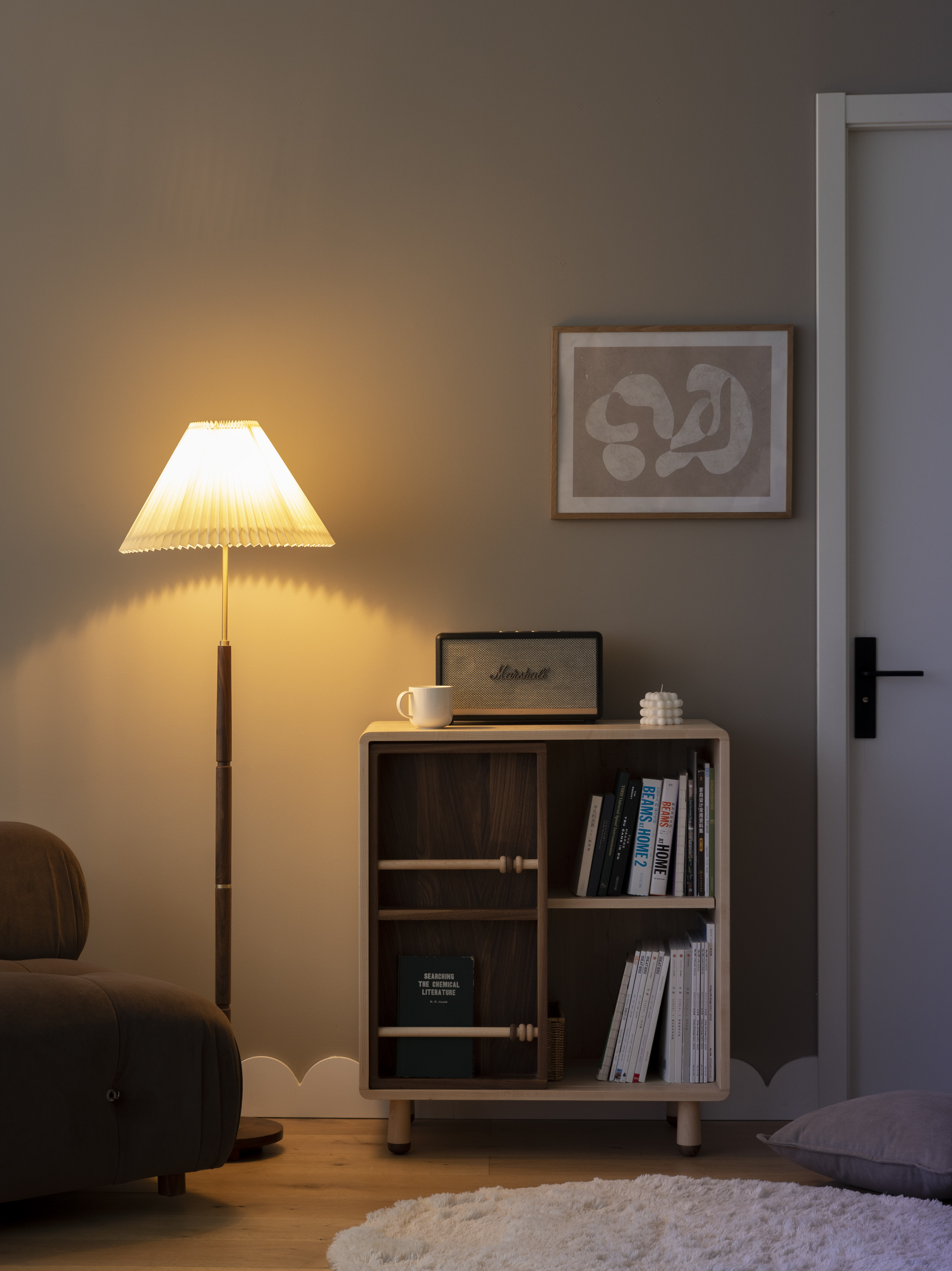 Bookcase，Toy cabinet，Children's bookcase，Lockers，Children's furniture，Solid wood furniture，