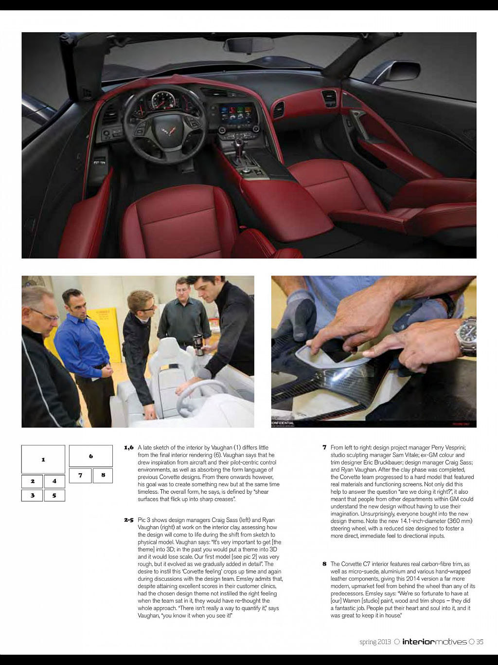 Automotive interior，magazine，two thousand and thirteen，