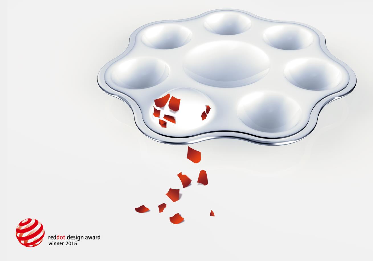 2015 red dot award，Cultural and creative design，