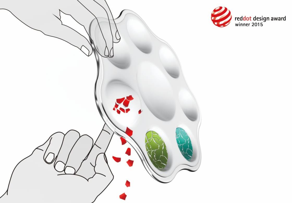 2015 red dot award，Cultural and creative design，