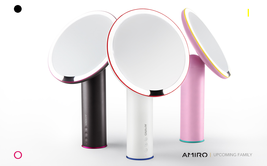 Idea Award，AMIRO，female sex，Skin care，Beauty makeup，Cosmetic mirror，led，