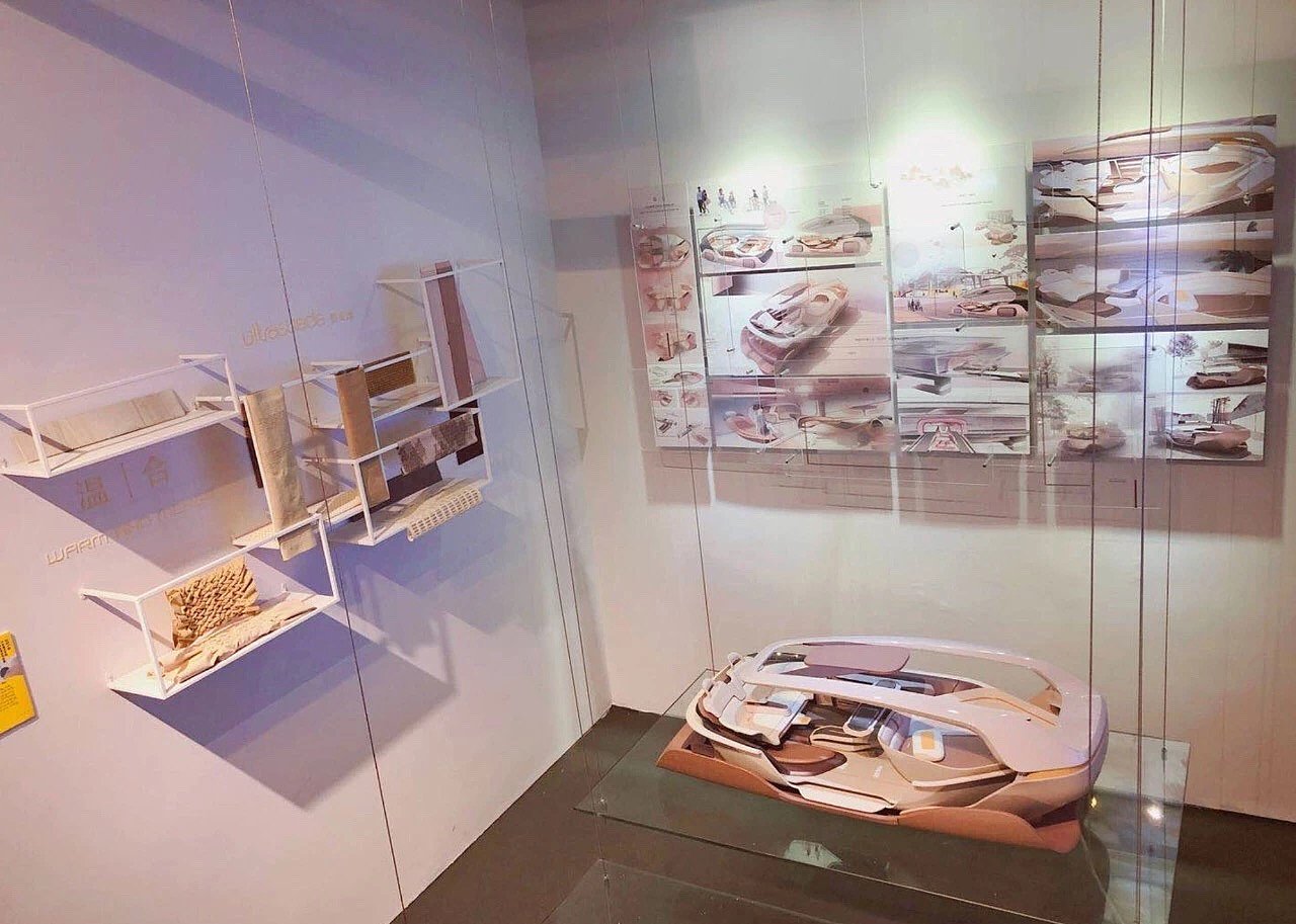 Interior car design 温合 - 普象网