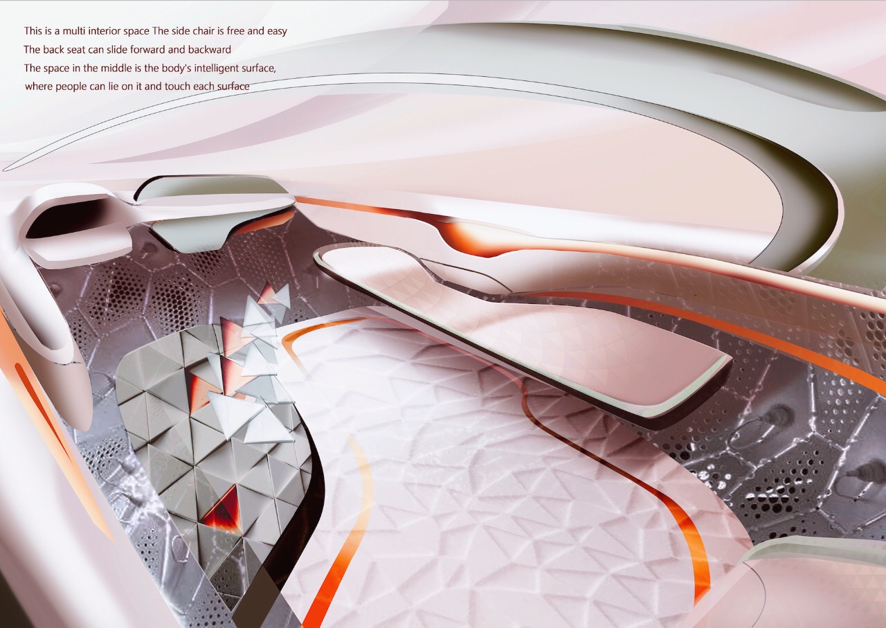 Interior car design 温合 - 普象网