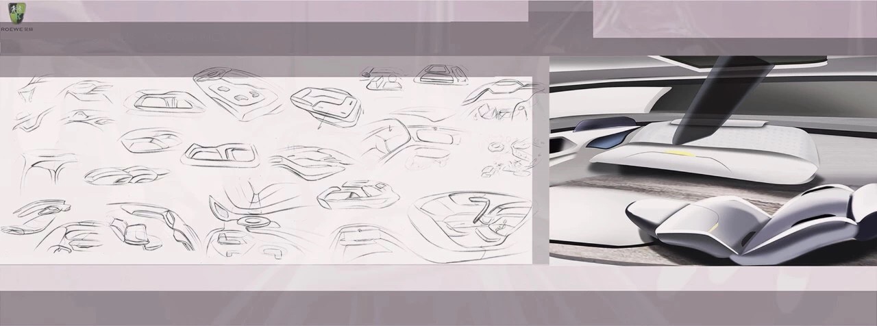 Interior car design 温合 - 普象网