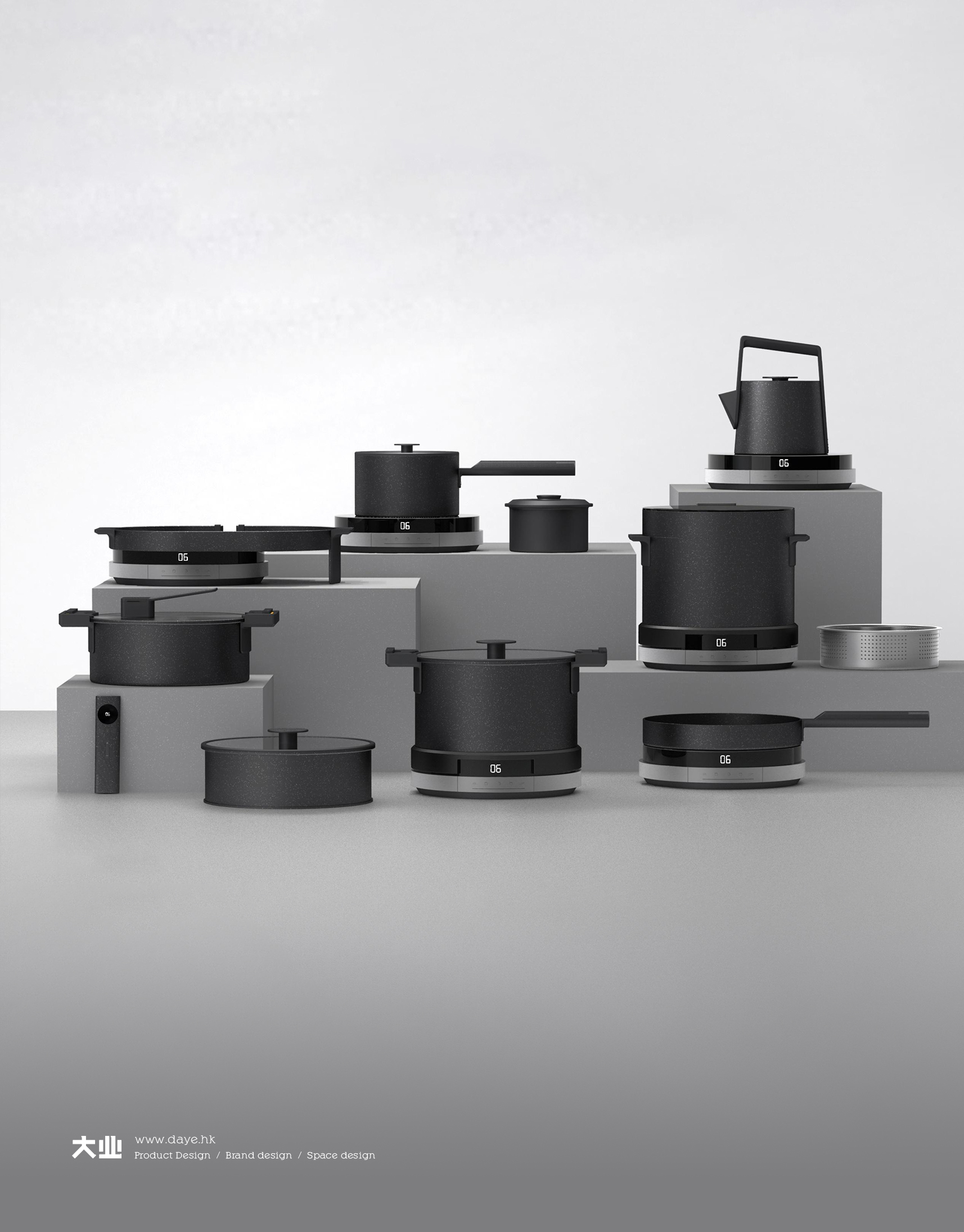 product design，Daye design，Home appliance design，Kitchenware design，industrial design，Industrial design company，rice cooker，Electromagnetic furnace，