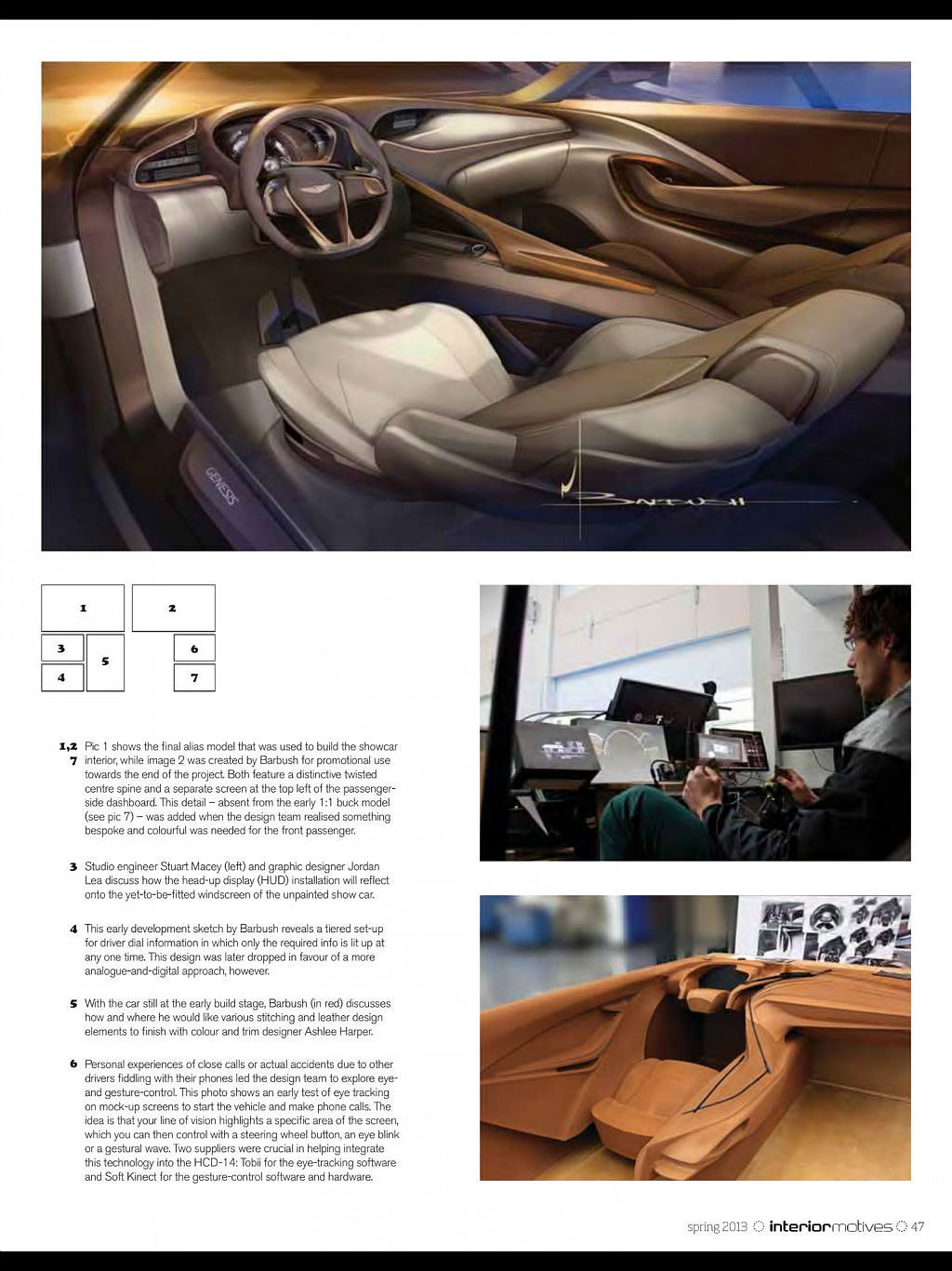 Automotive interior，magazine，two thousand and thirteen，