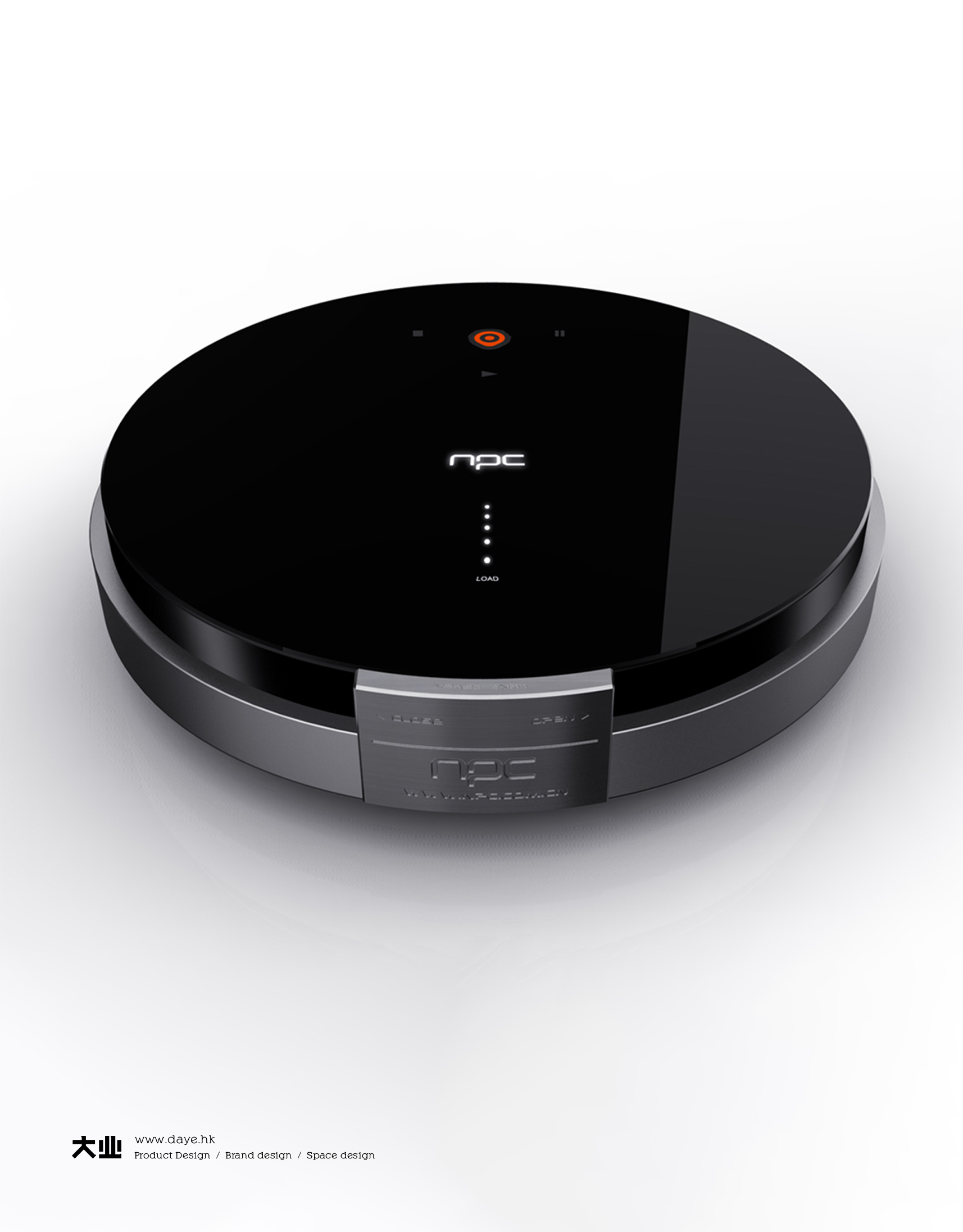 Daye design，industrial design，product design，Projector，Structural design，Structural stacking optimization，