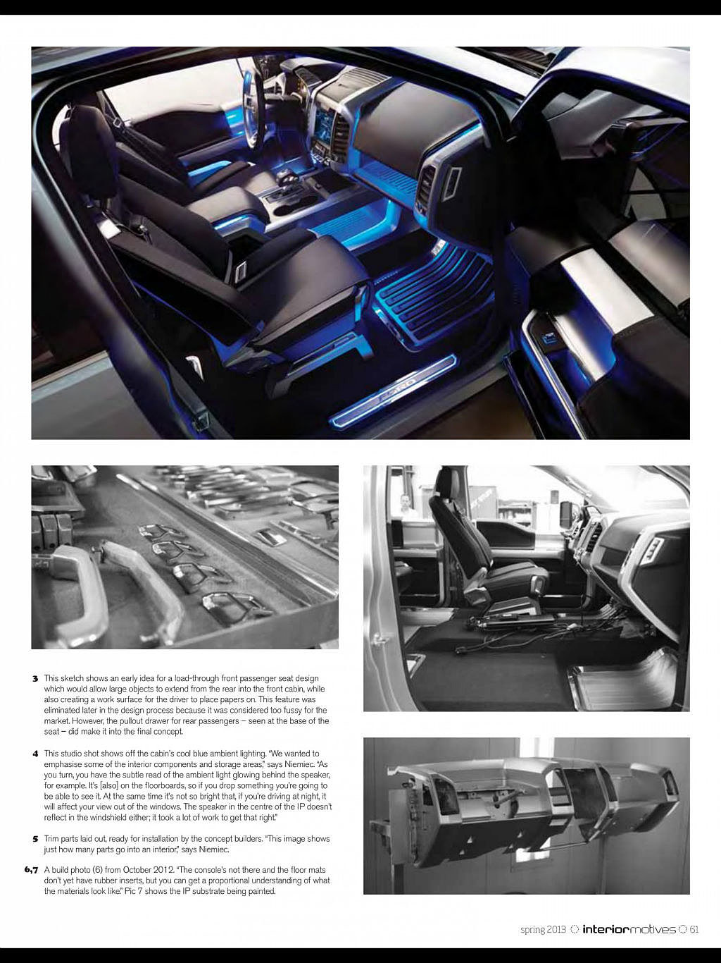 Automotive interior，magazine，two thousand and thirteen，