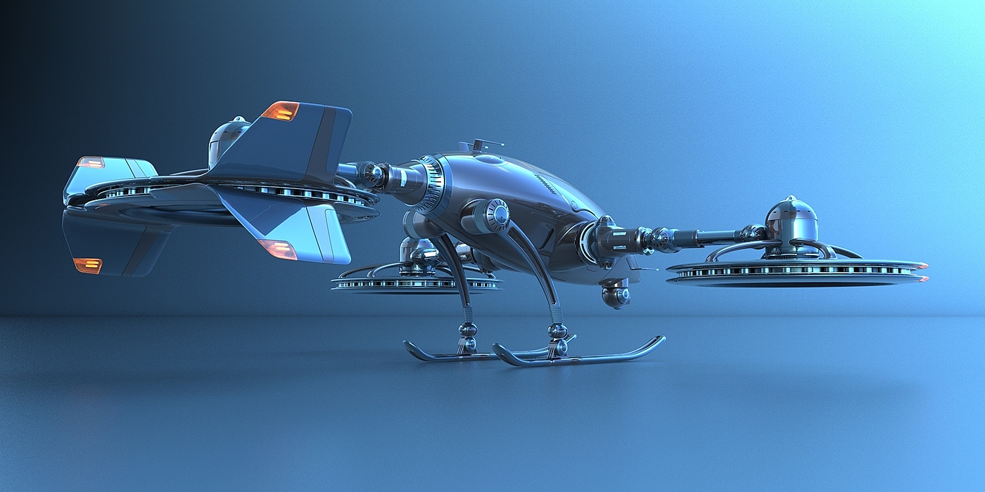 keyshot，Render，Aerocraft，wing，