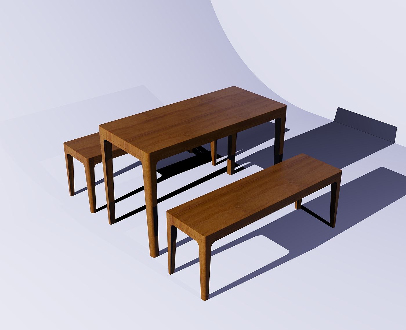 Table and stool，