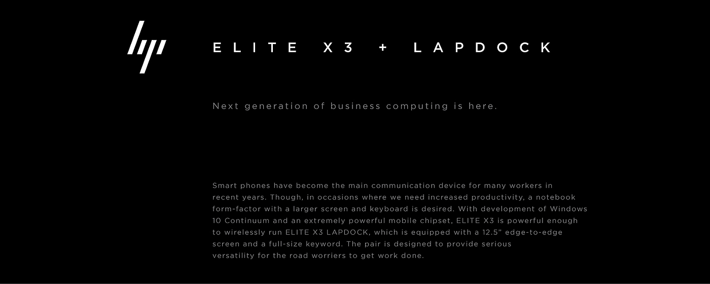 Microsoft，HP，Elite x3，Business laptop，b&o，