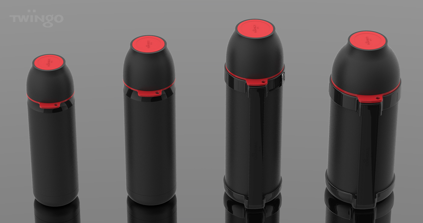 Vacuum insulation Cup，Twingo，Vacuum moisturizing cup，2016 red dot award，