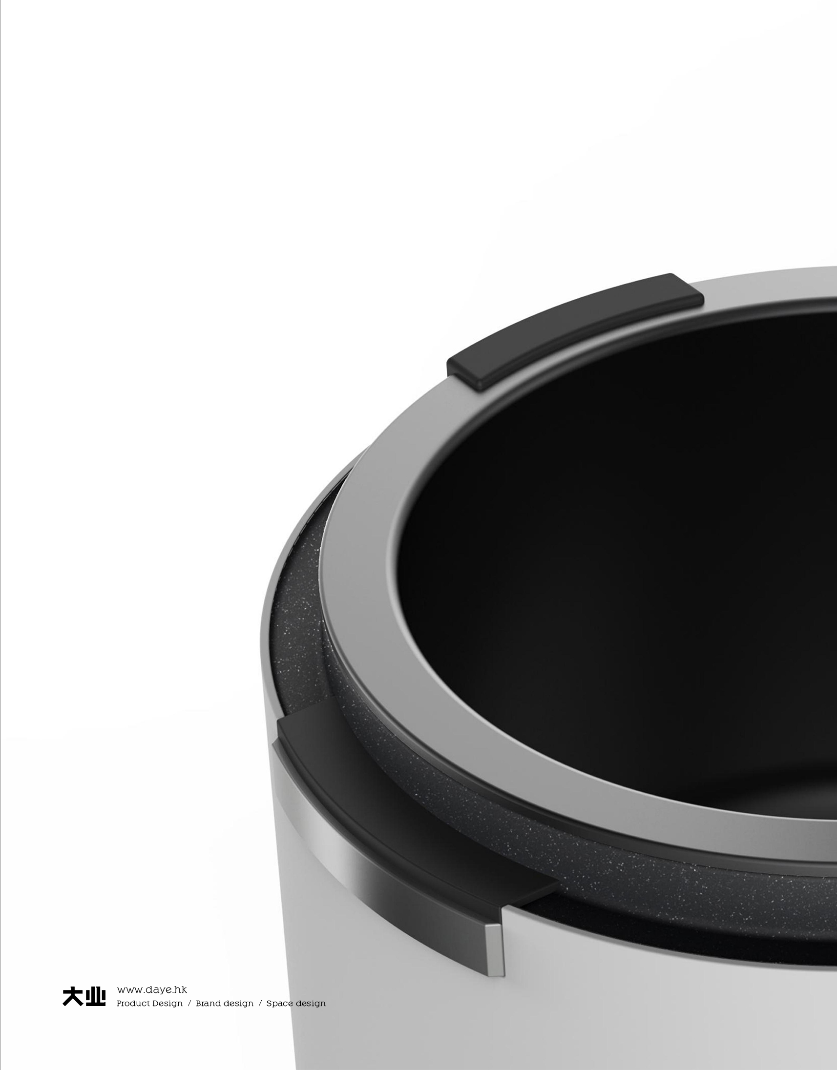 Daye design，industrial design，product design，Home appliance design，small home appliances，rice cooker，
