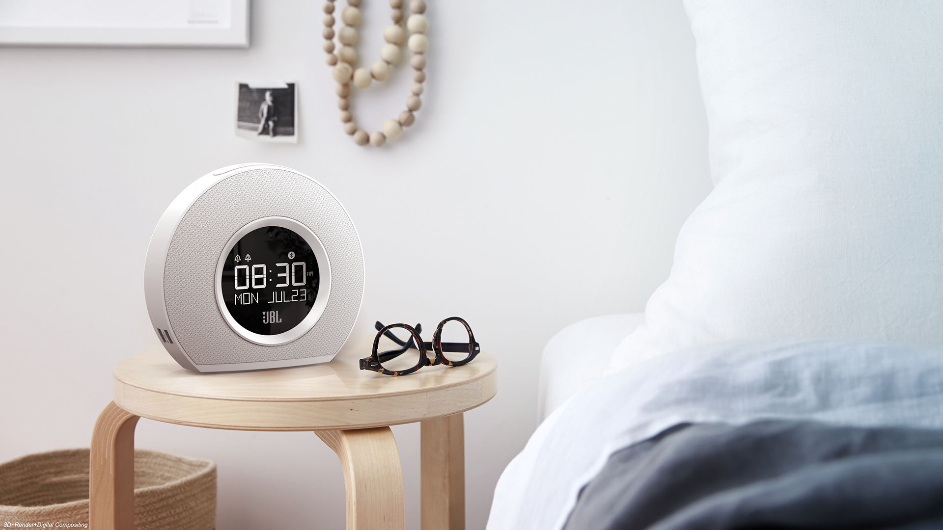 multi-function，JBL horizon，Bluetooth Speaker ，radio，alarm clock，USB charging，Night light，