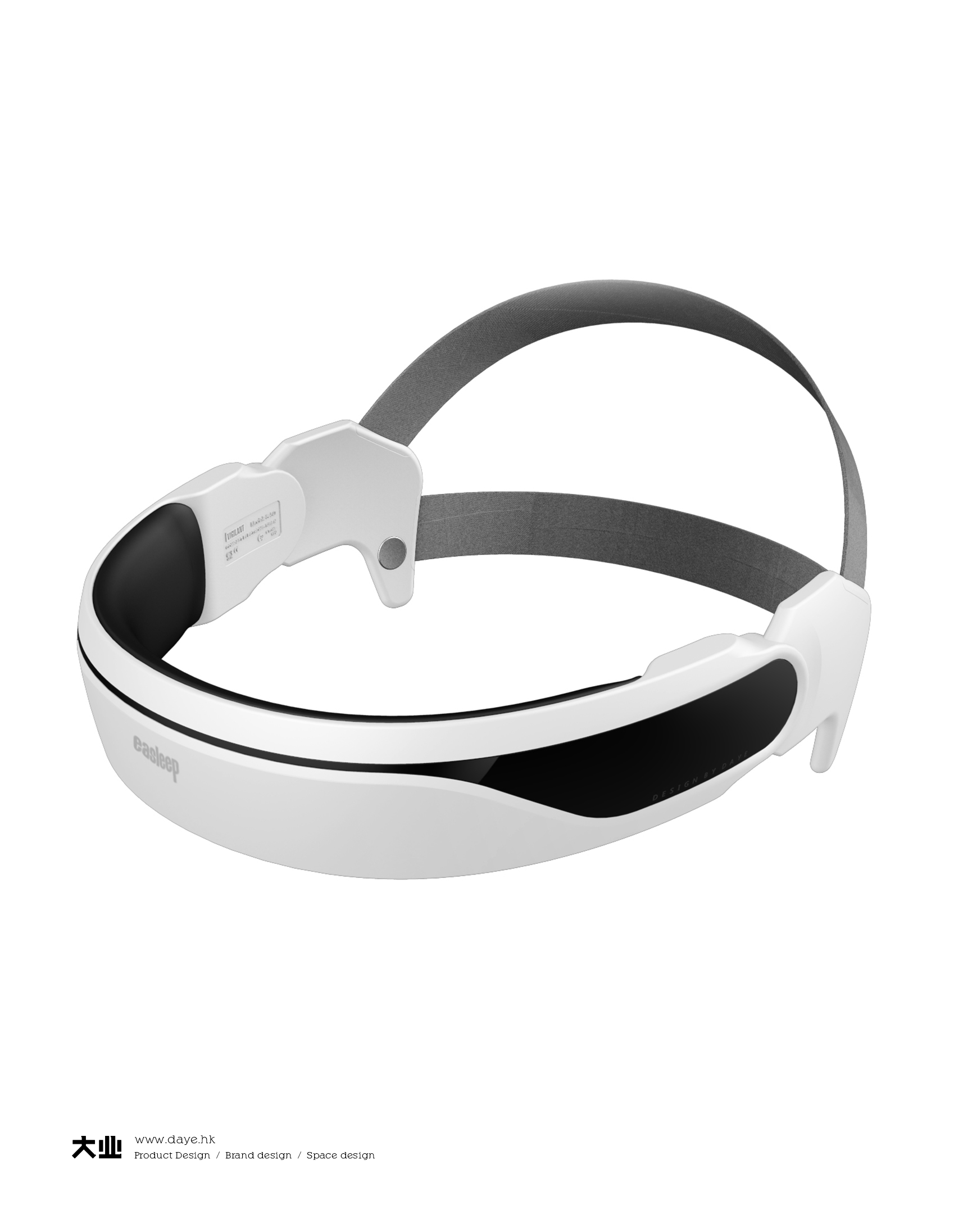 Headgear，wearable devices ，Intelligent sleep，Physical monitoring，Daye design，industrial design，product design，