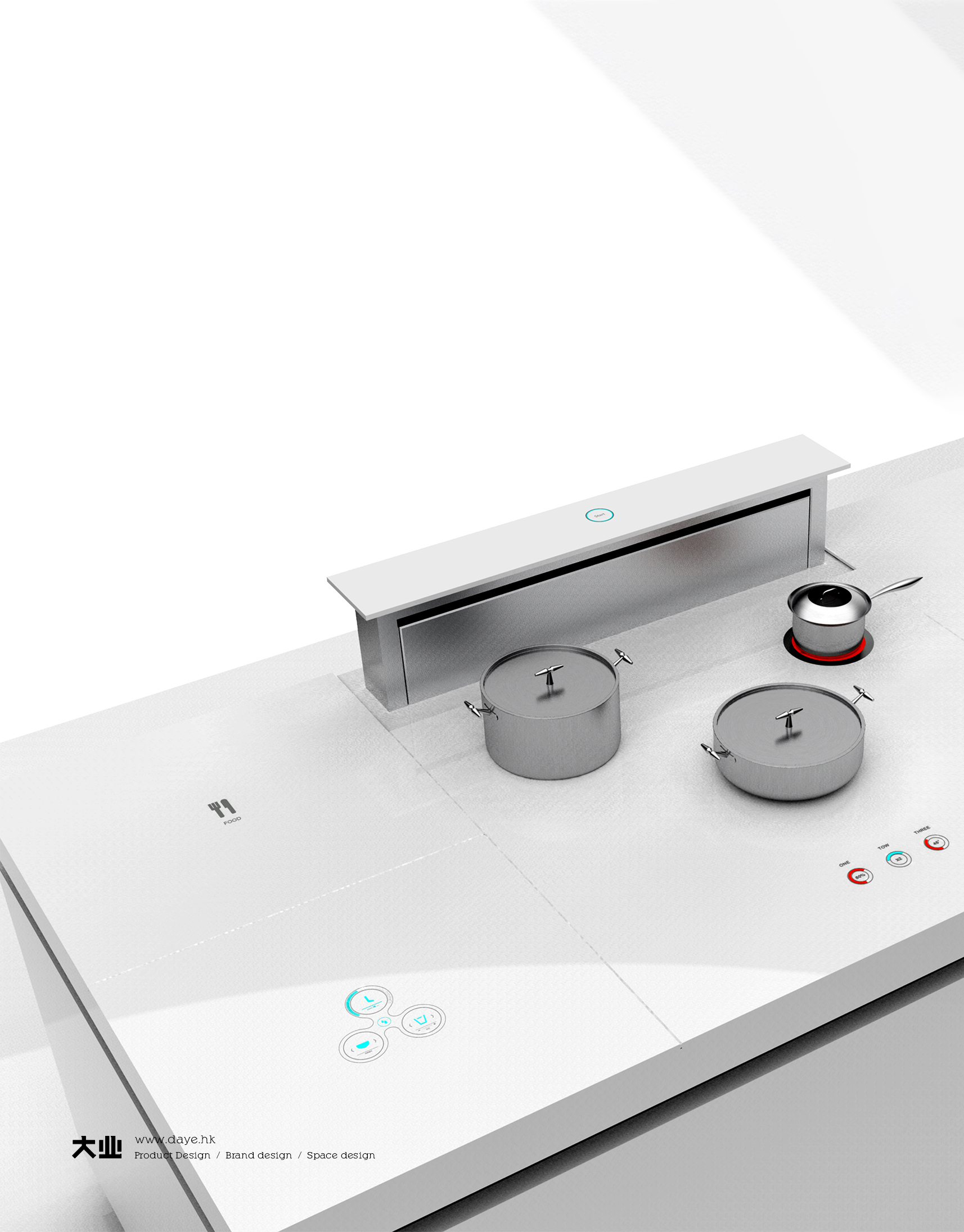 Daye design，industrial design，product design，Smart kitchen，
