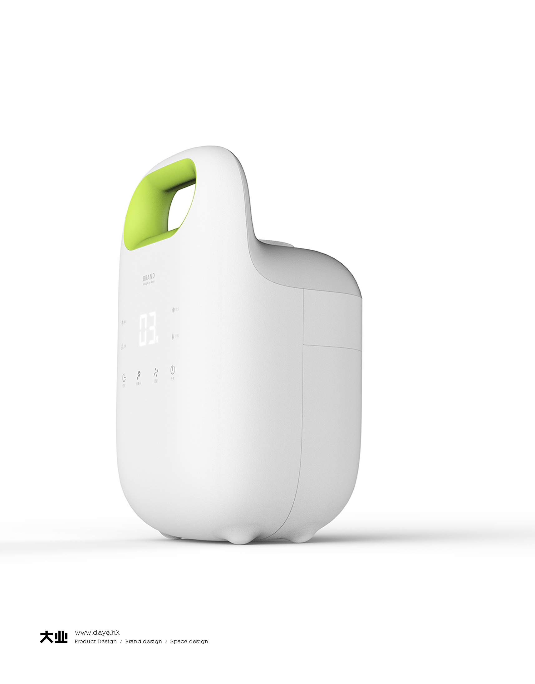 Daye design，industrial design，product design，Clothing care，dryer，