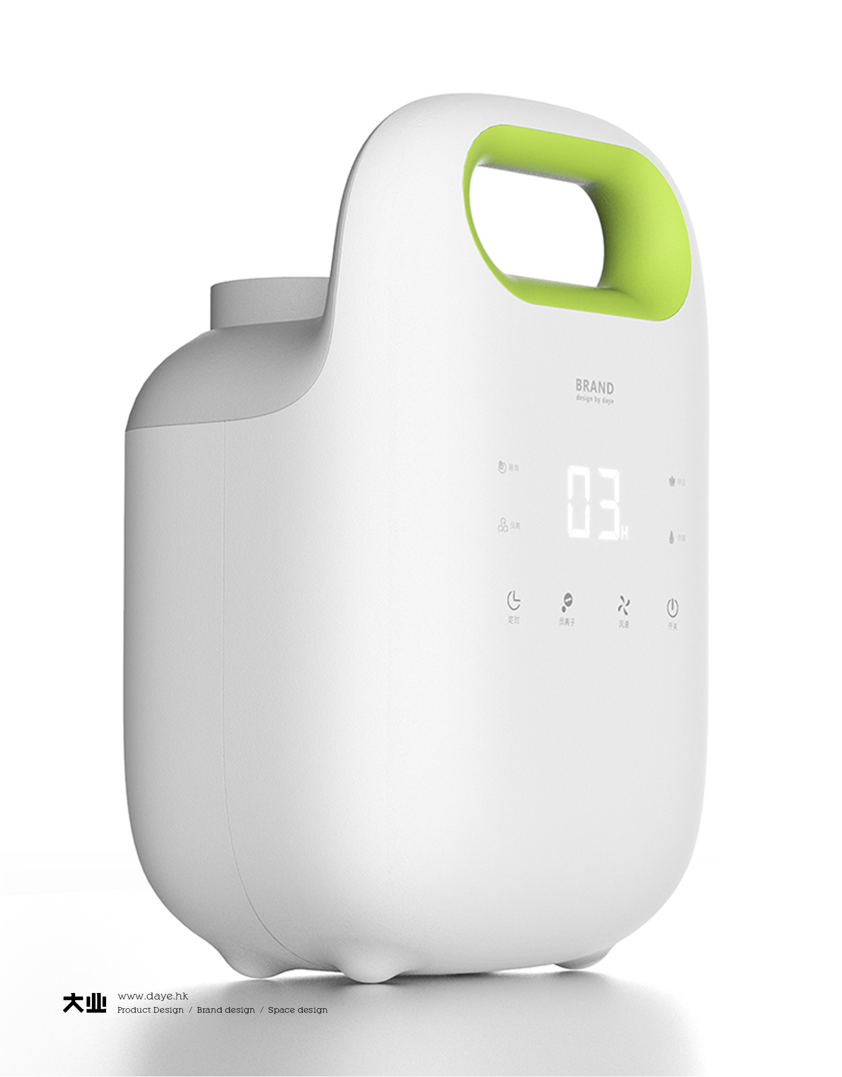 Daye design，industrial design，product design，Clothing care，dryer，