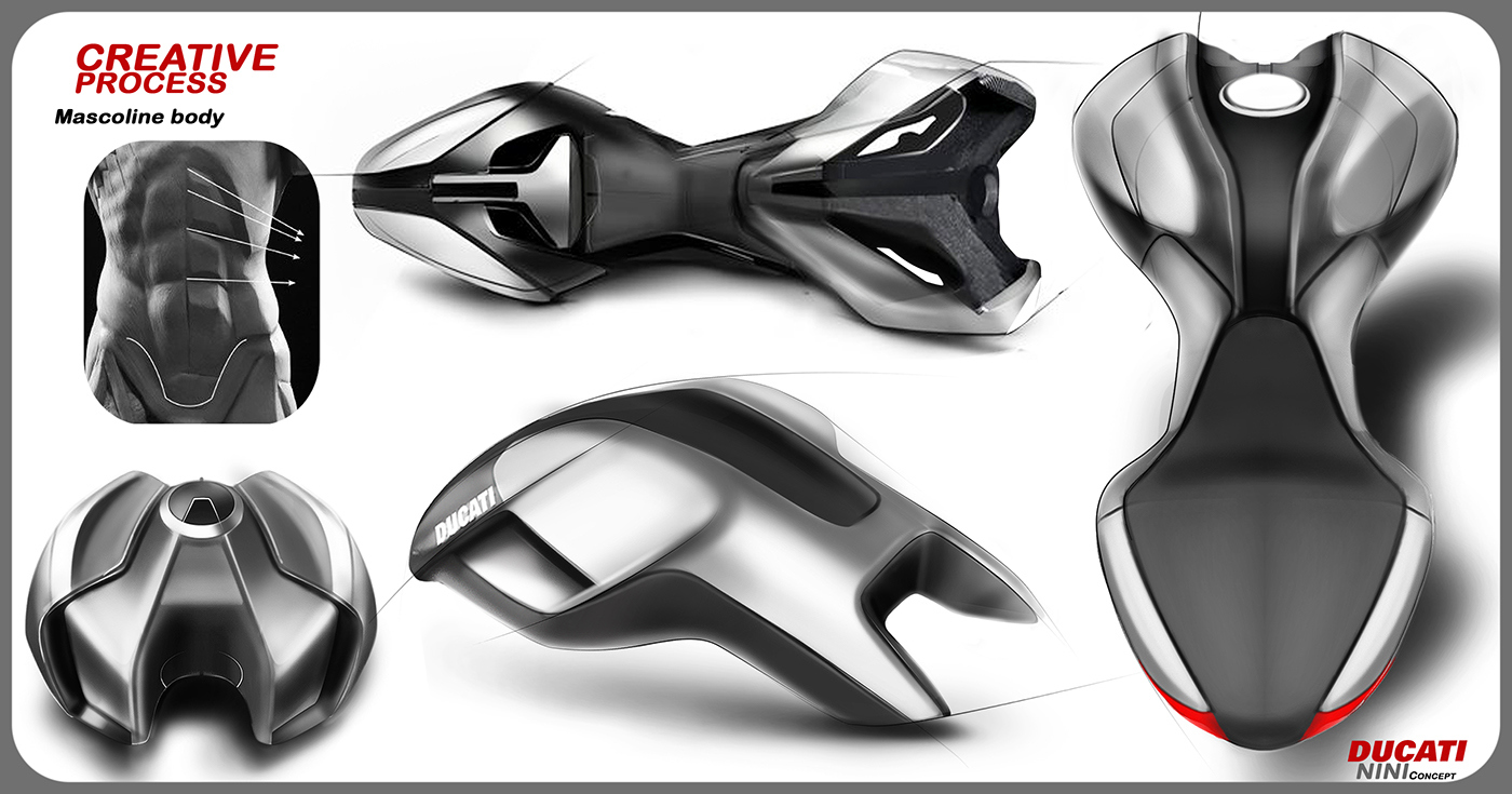 motorcycle，Cool，Hand drawn，vehicle，