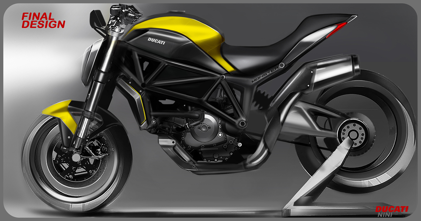 motorcycle，Cool，Hand drawn，vehicle，