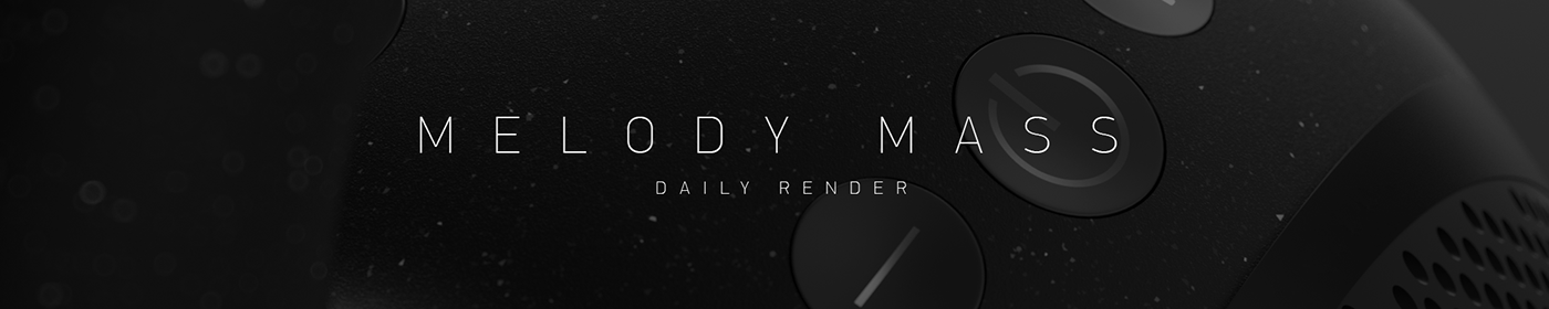 speaker，concept，music，Melody Mass，Render，