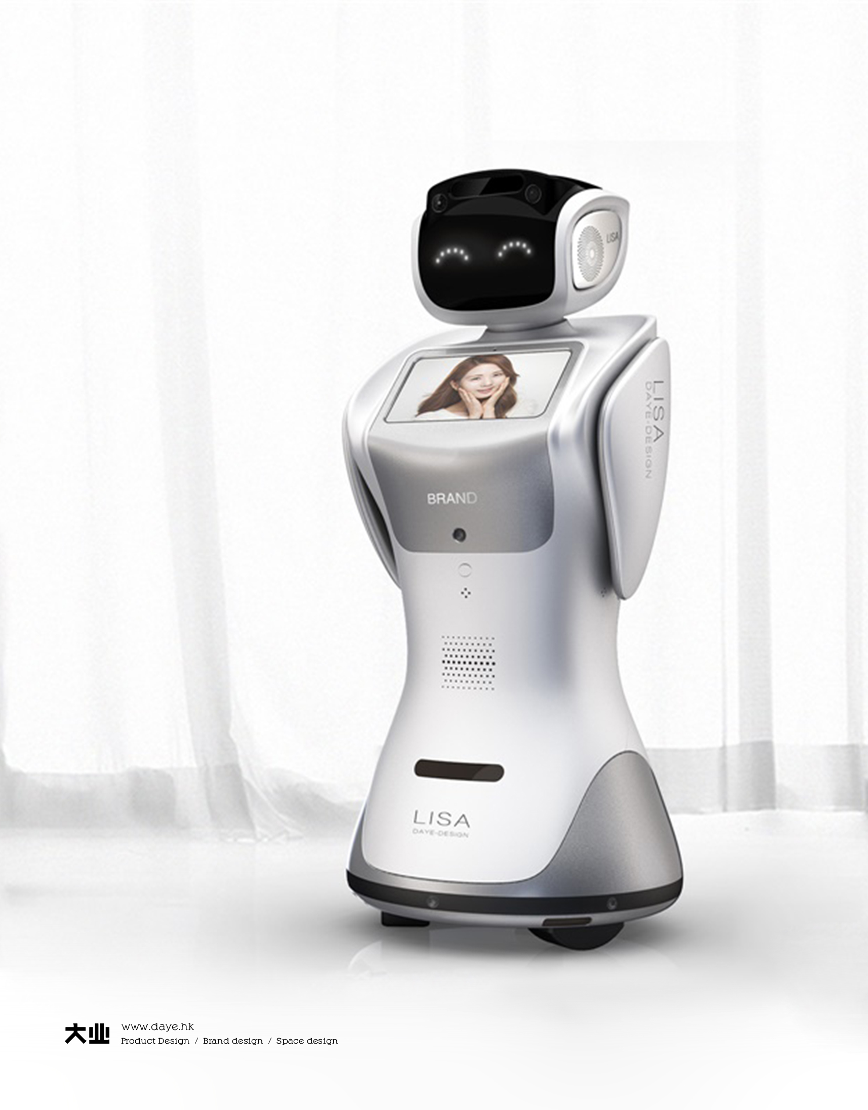 Daye design，industrial design，product design，CCTV，robot，