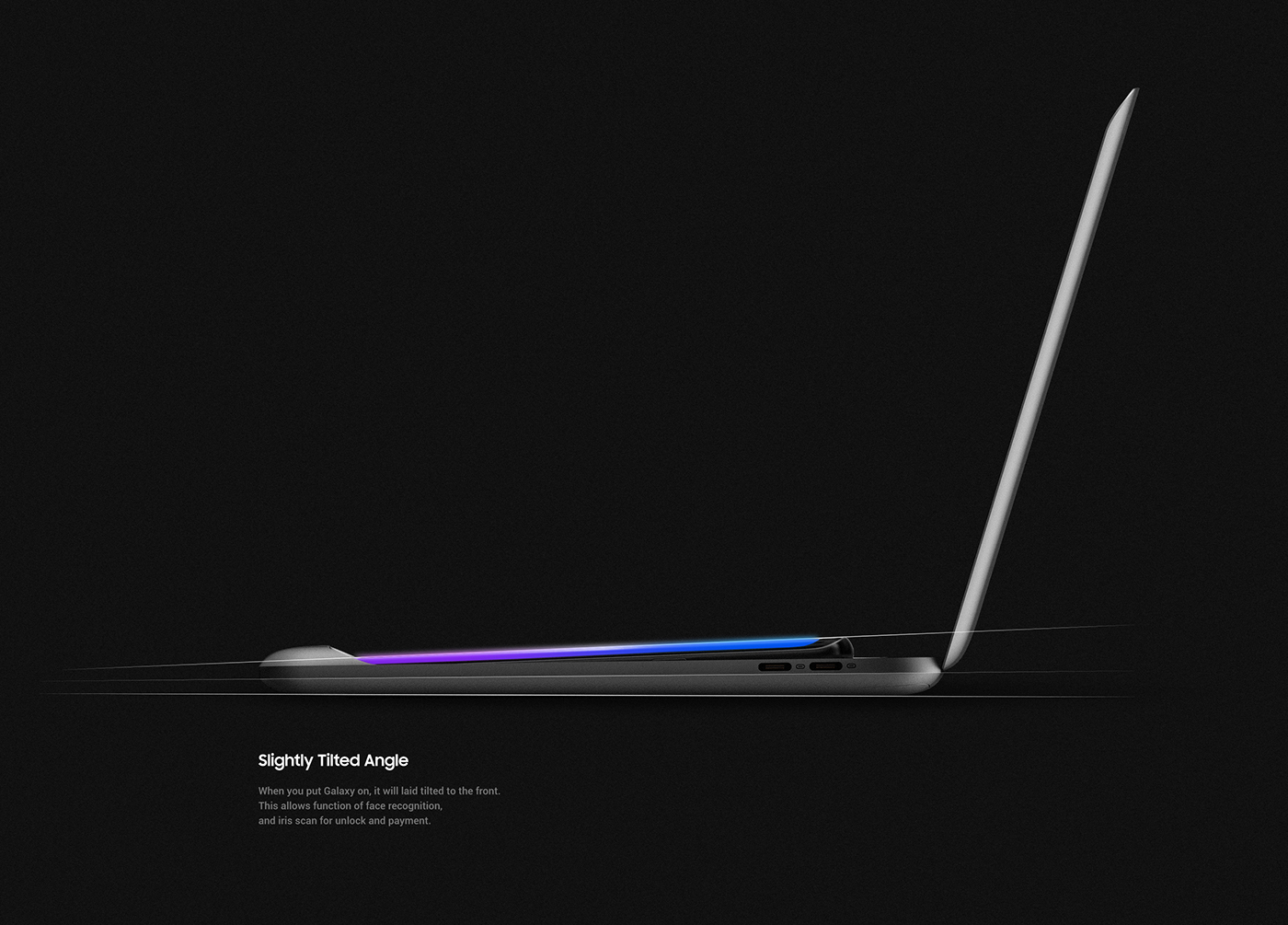 Mobile + computer，Sense of science and technology，silver grey，