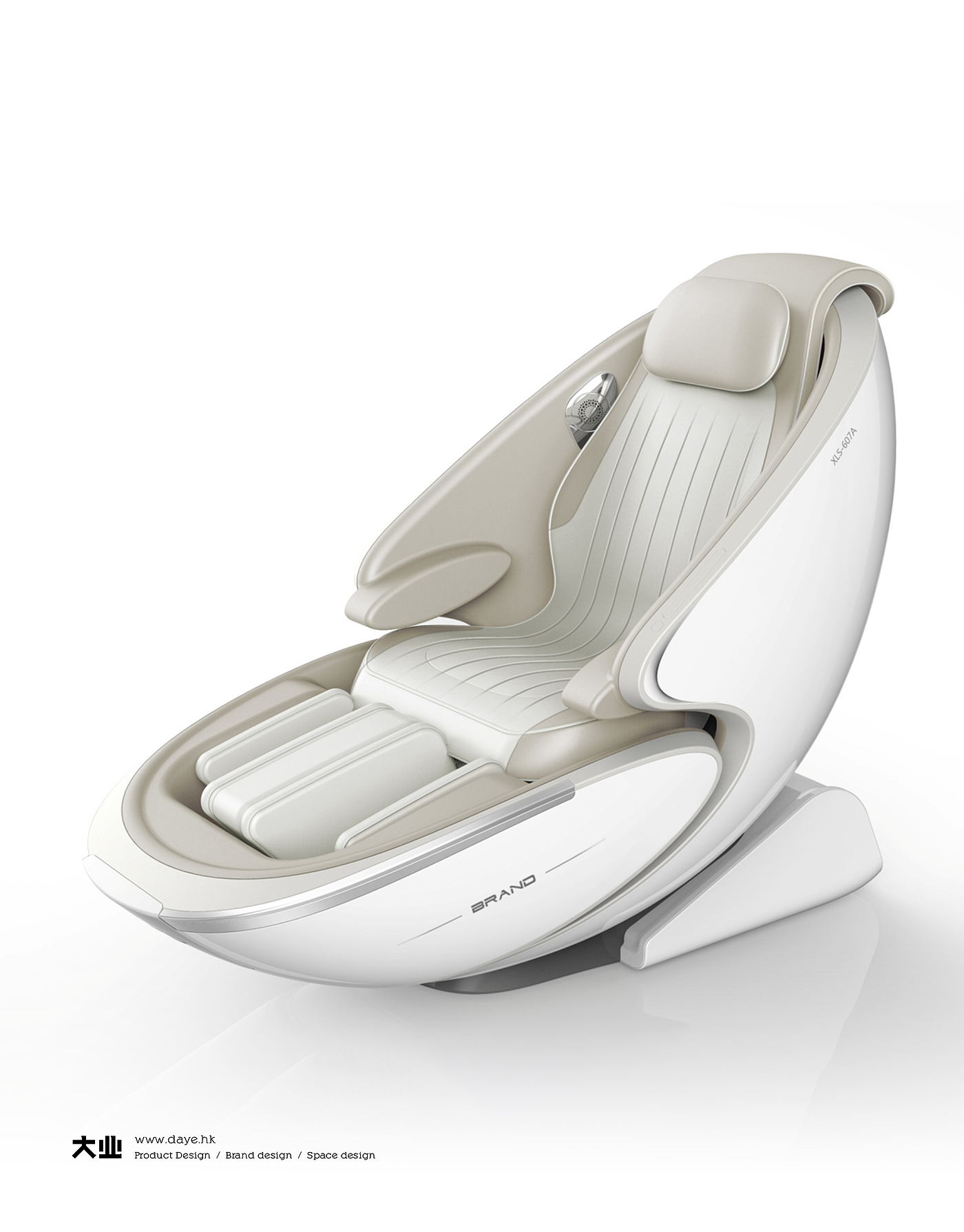 Daye design，industrial design，product design，Massage chair，Great health，