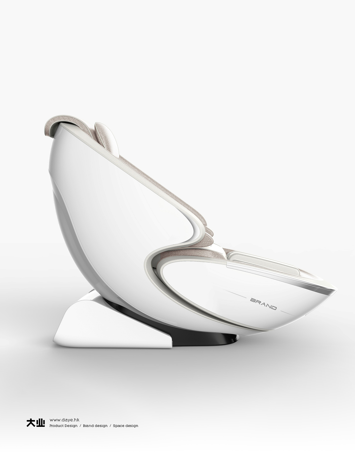 Daye design，industrial design，product design，Massage chair，Great health，