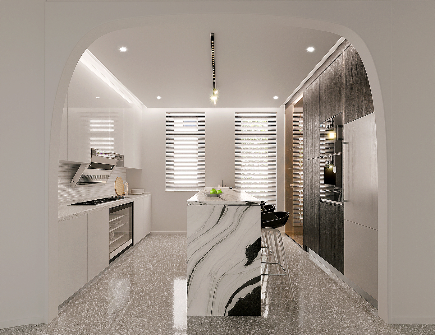 villa，Villa model room，Residential space，Minimalist housing，