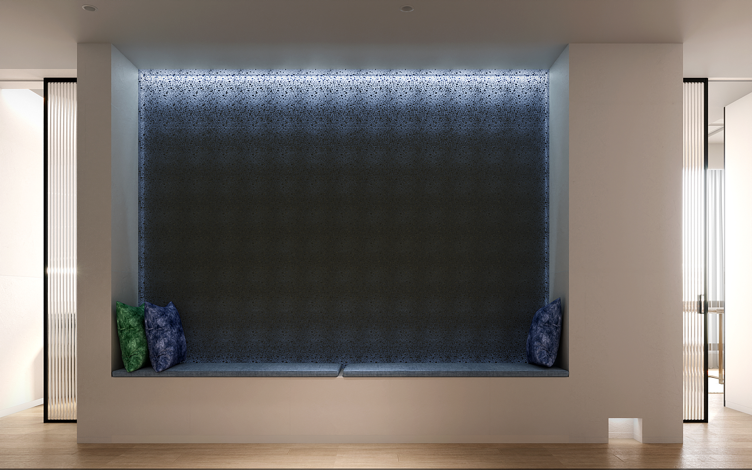 villa，Villa model room，Residential space，Minimalist housing，