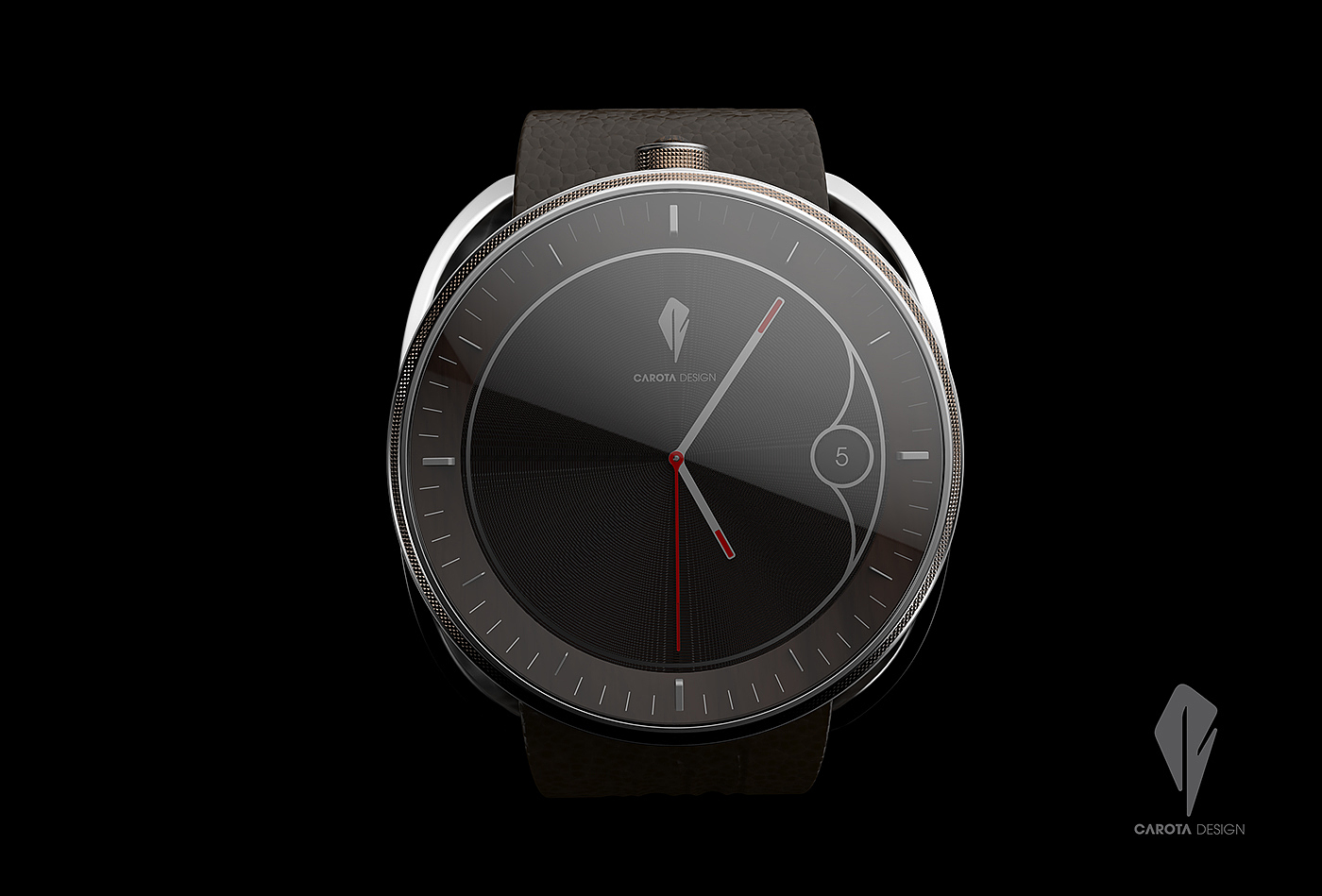 Wrist watch，simple，man，brown，grey，