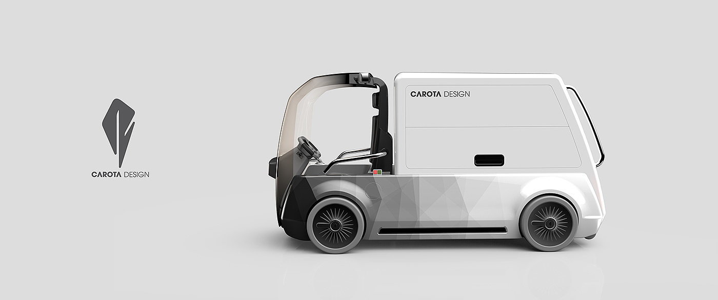 Mini，truck，Van，Head，conceptual design，