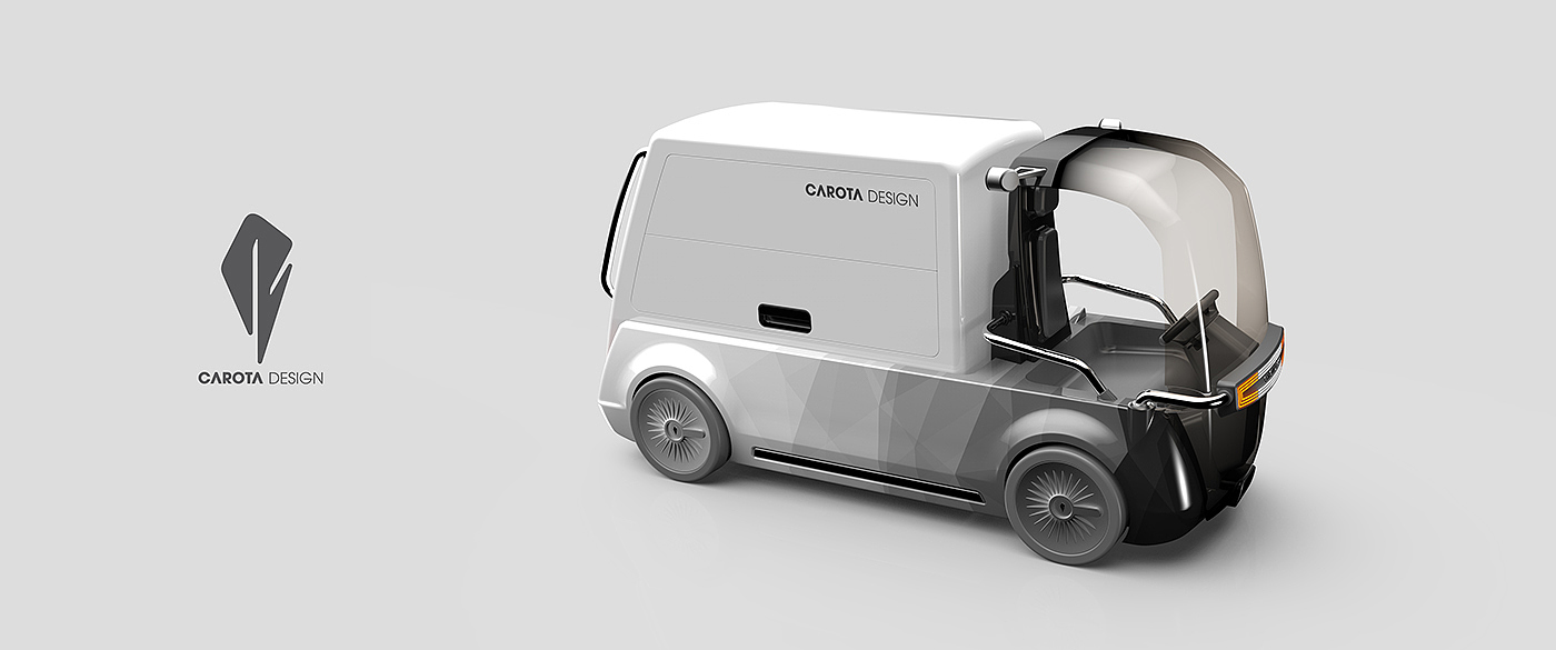 Mini，truck，Van，Head，conceptual design，