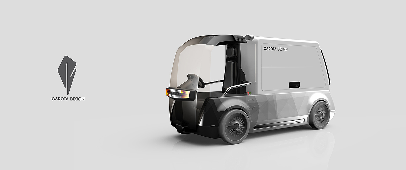 Mini，truck，Van，Head，conceptual design，