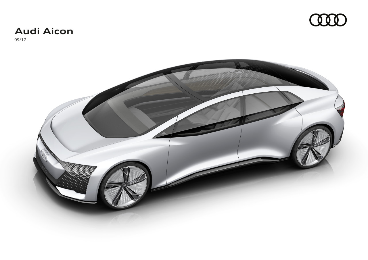 Driverless car，audi，electric vehicle，Auto Show，Concept car design，