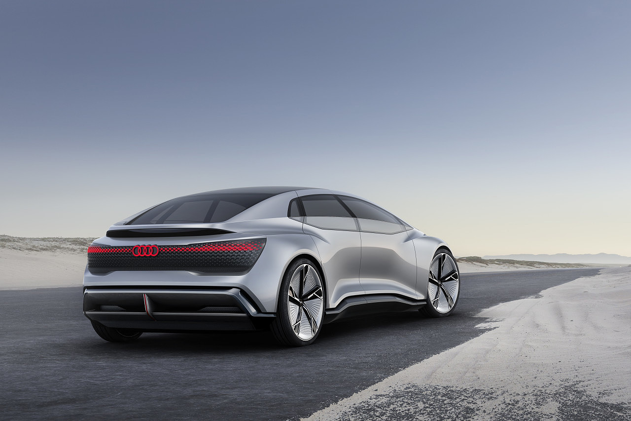 Driverless car，audi，electric vehicle，Auto Show，Concept car design，