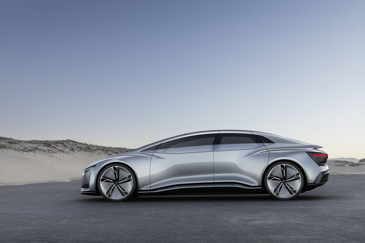 Driverless car，audi，electric vehicle，Auto Show，Concept car design，