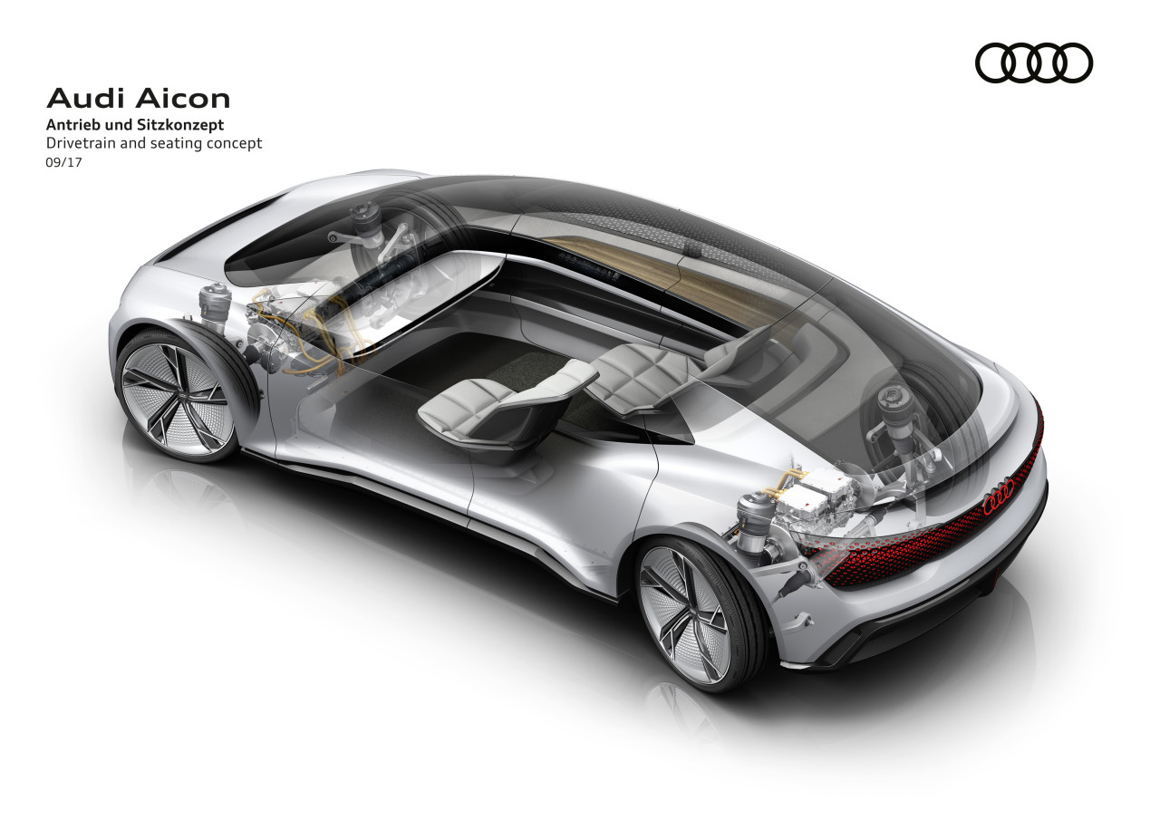 Driverless car，audi，electric vehicle，Auto Show，Concept car design，