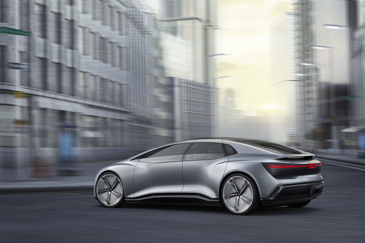 Driverless car，audi，electric vehicle，Auto Show，Concept car design，