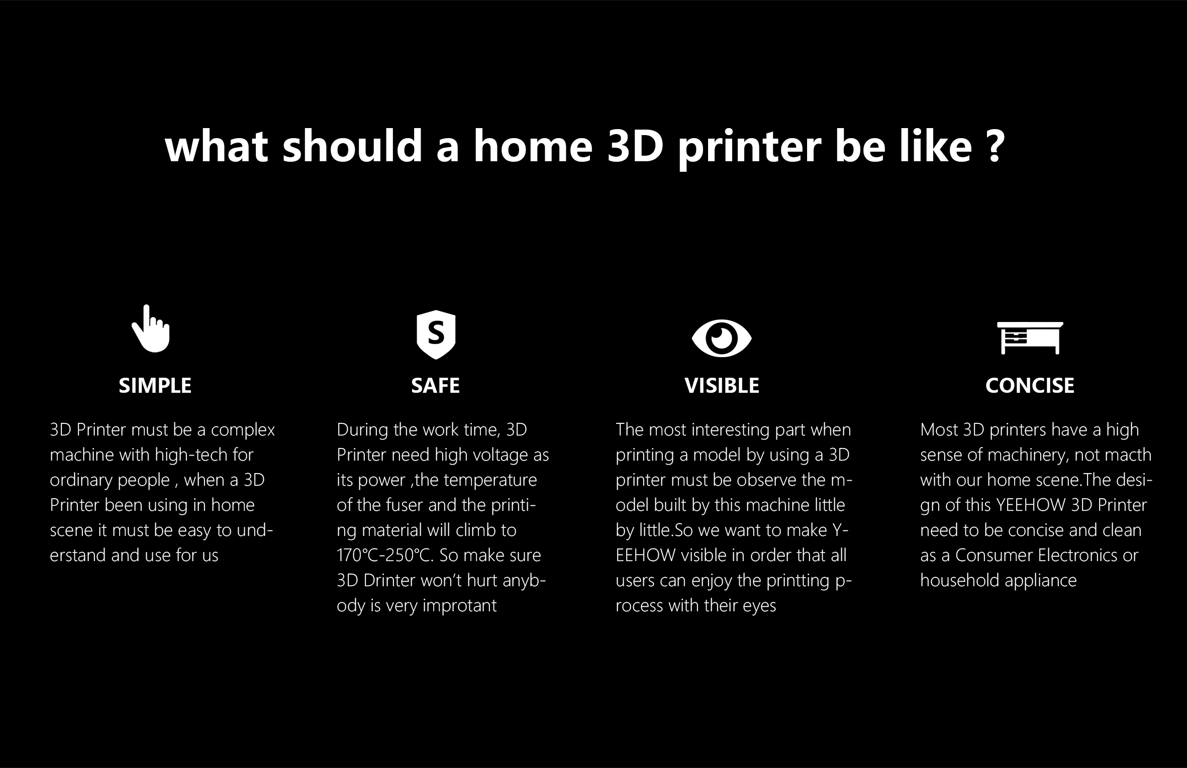 security，convenient，Design，3D printing，household，concise，