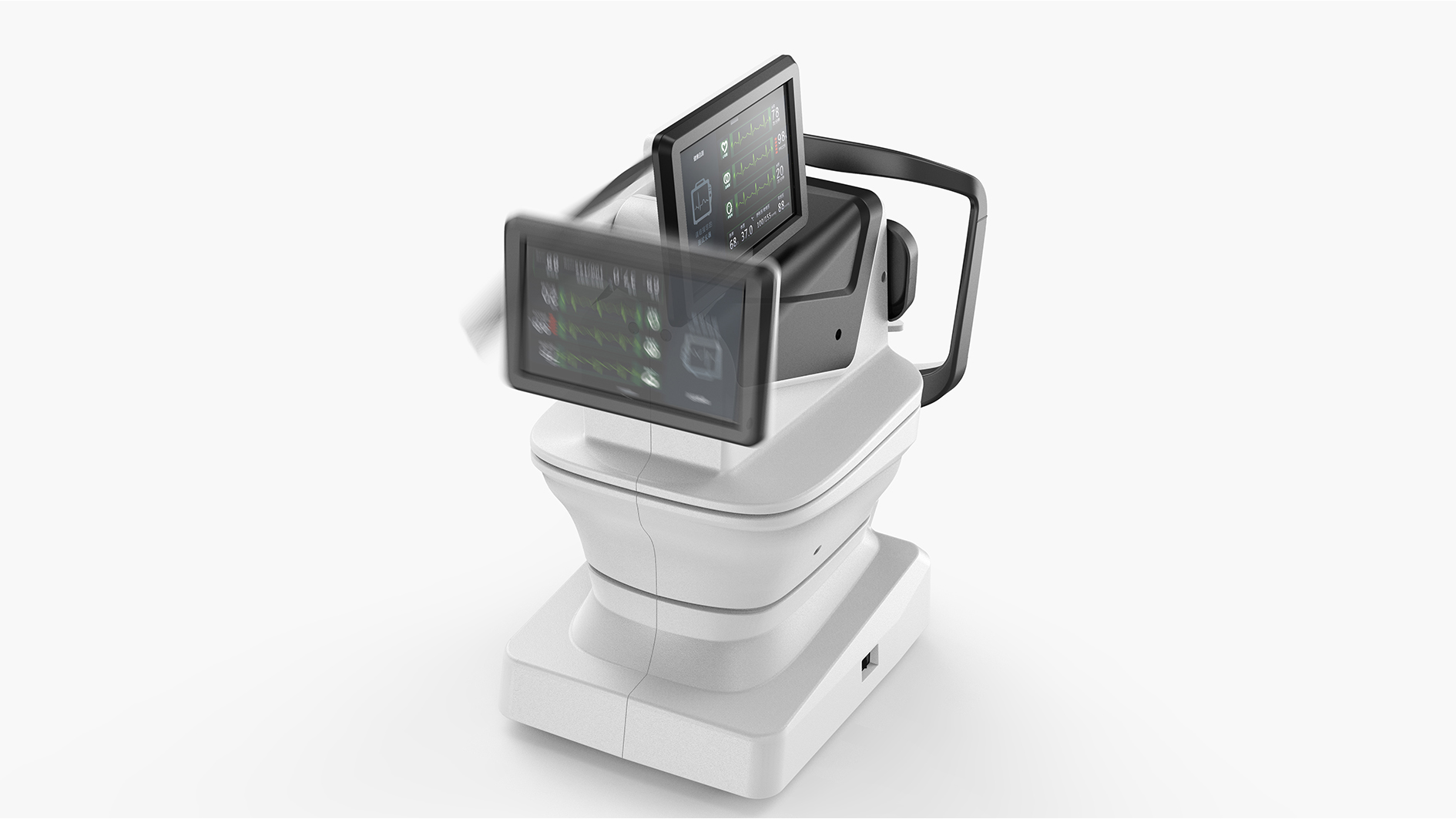 Design of fario eye refractometer，industrial design，
