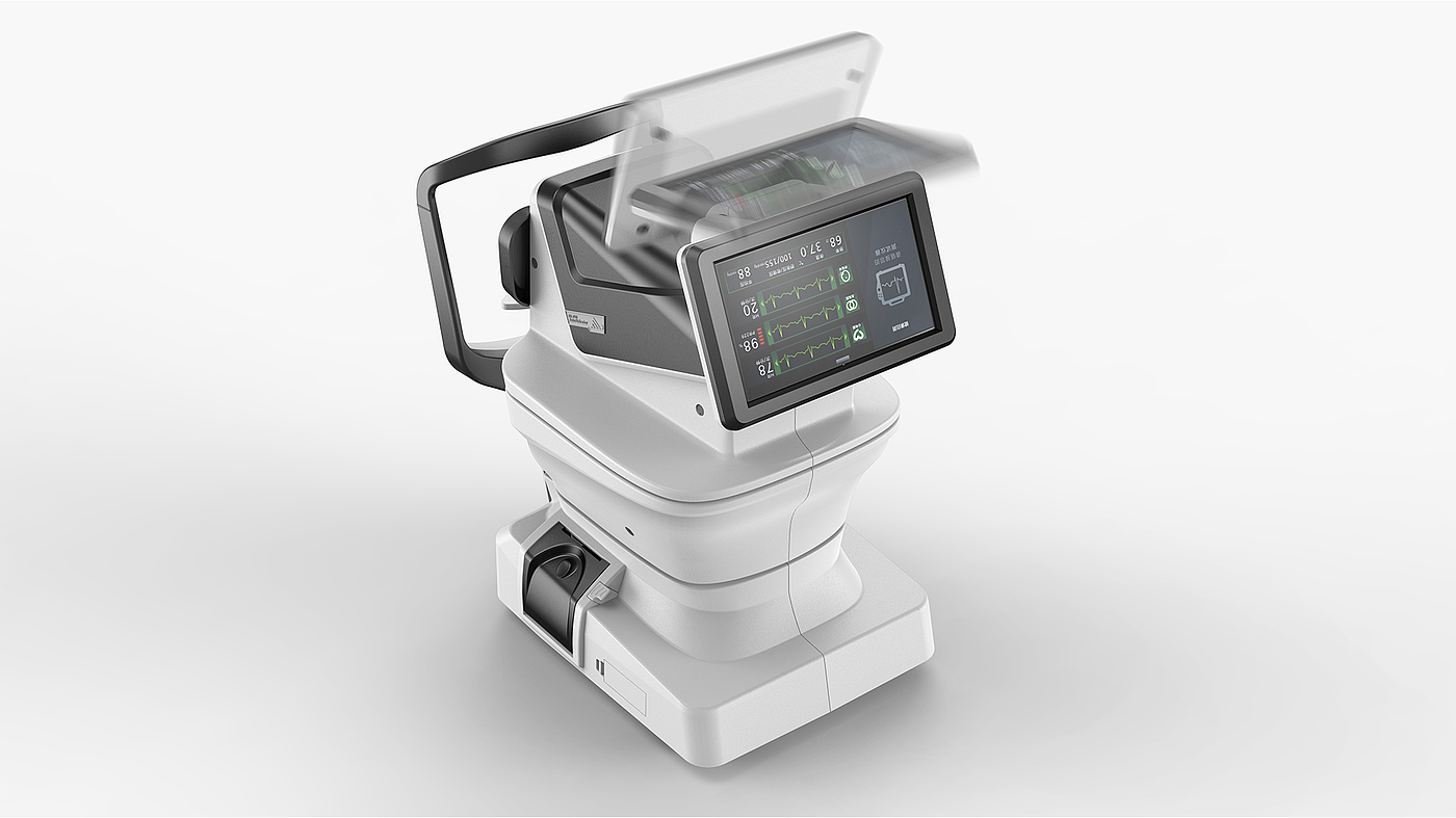 Design of fario eye refractometer，industrial design，