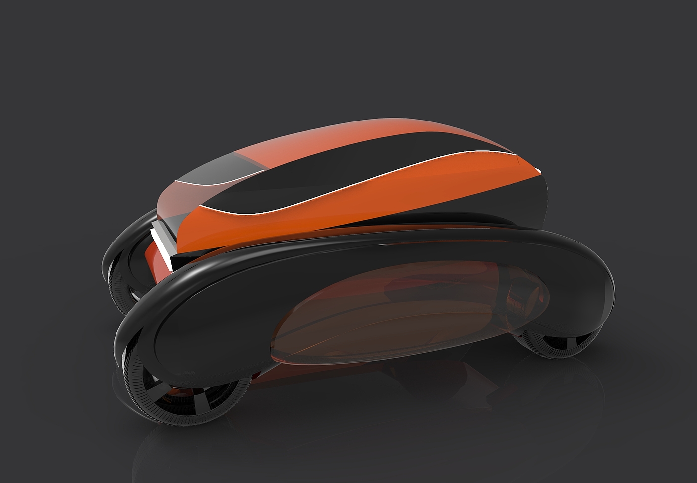 Life saving, bionic, amphibious vehicle，