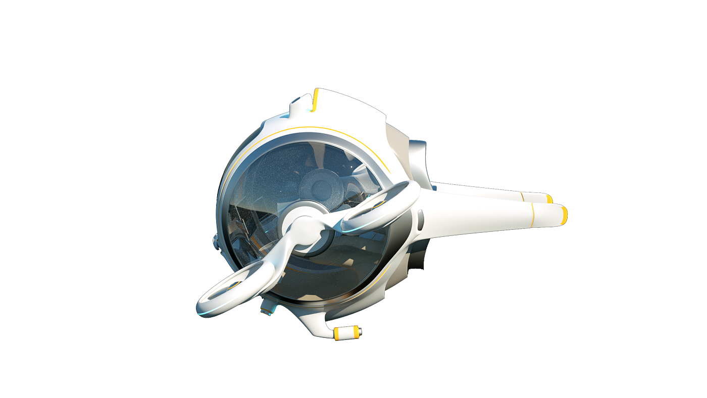 conceptual design，Sightseeing submarine，vehicle，