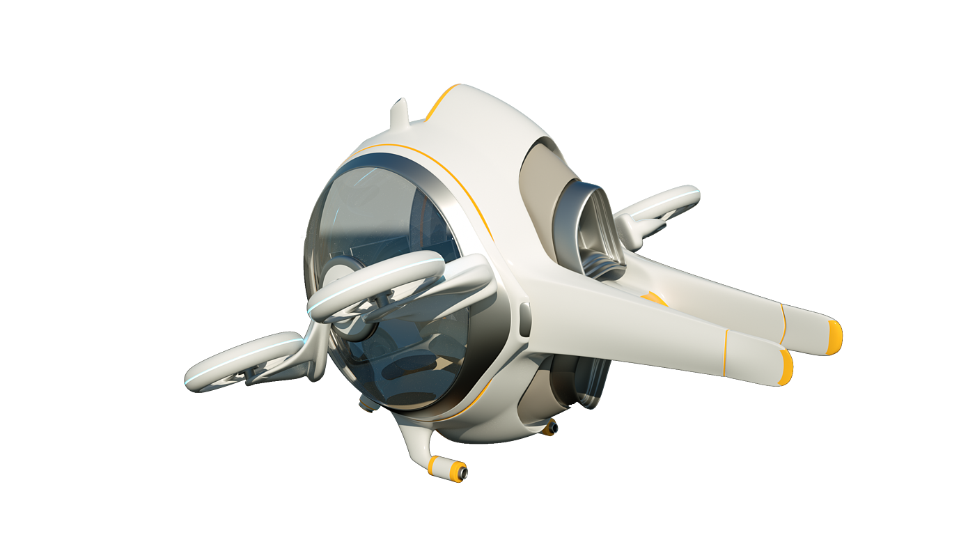 conceptual design，Sightseeing submarine，vehicle，