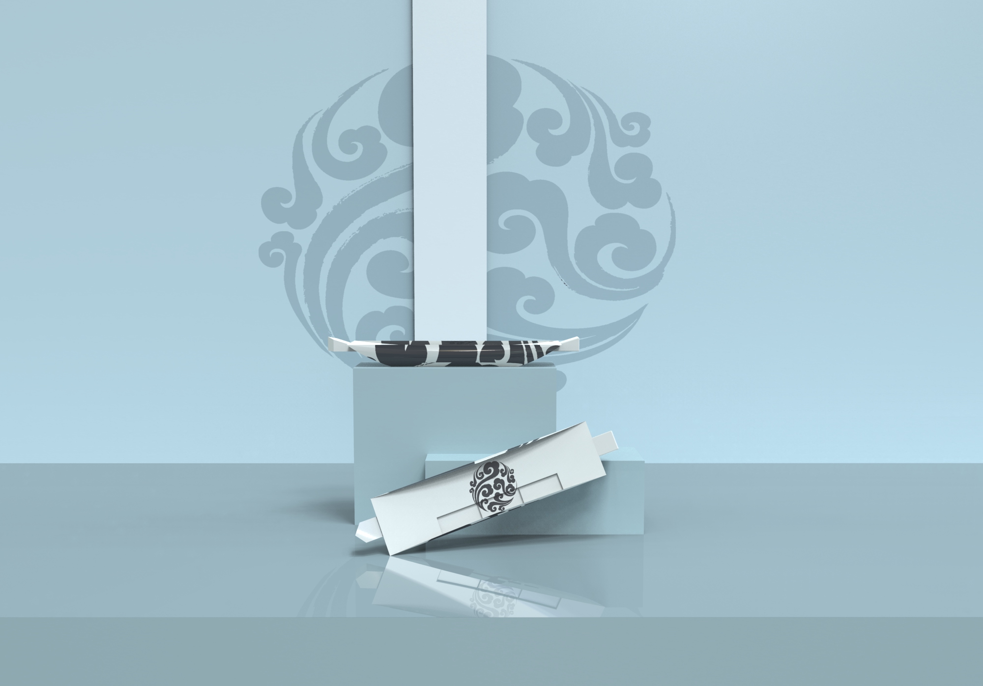 Cultural creation，the grand canal，Dumpling plate，Dinner plate，