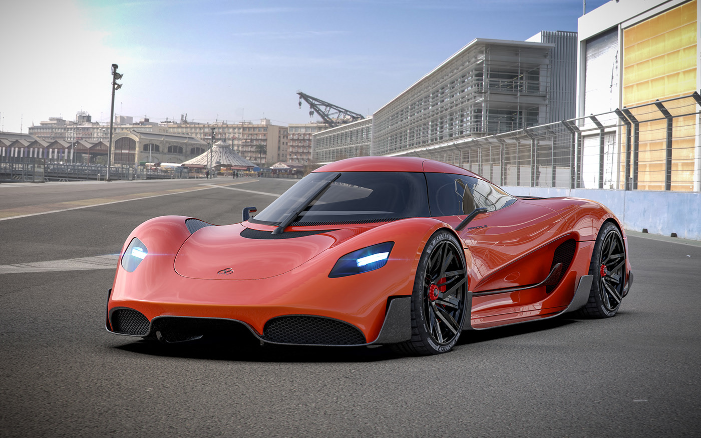 April，Hydrogen electricity concept，carbon fibre，